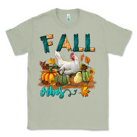 Matcha Fall Vibes Chicken Classic Tee - LillyAllenDesigns