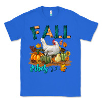 True Royal Fall Vibes Chicken Classic Tee - LillyAllenDesigns