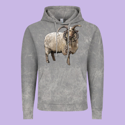 Navajo Churro Sheep Vintage Hoodie Designed By Lillyallendesigns