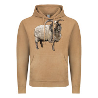 Vintage Camel navajo churro sheep Vintage Hoodie - LillyAllenDesigns