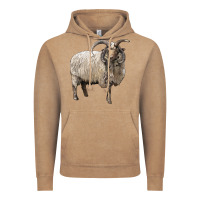 Vintage Coffee navajo churro sheep Vintage Hoodie - LillyAllenDesigns