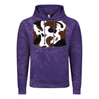 Cloud Purple cowhide Vintage Hoodie - RanaPortraitStore