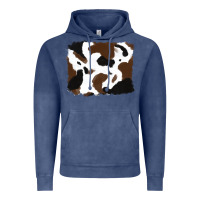 Vintage Denim cowhide Vintage Hoodie - RanaPortraitStore