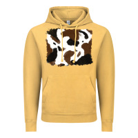 Vintage Mustard cowhide Vintage Hoodie - RanaPortraitStore
