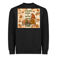 Black pumpkin kisses and harvest wishes Heavyweight Sweatshirt - TumblerDesignByShophia