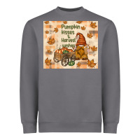 Storm pumpkin kisses and harvest wishes Heavyweight Sweatshirt - TumblerDesignByShophia