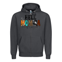 Smoke The Only Hell my Momma Ever Raised Zipper Hoodie - CowCowDesign