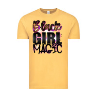 Vintage Mustard black girl magic Vintage Tee - Artiststas