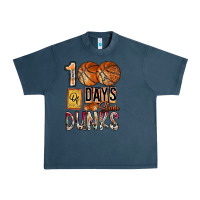 Midnight Navy 100 of days slam dunks Urban Heavy Tee - SublimationCraftShop
