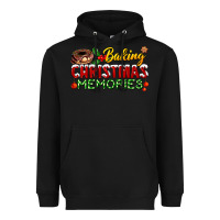Black baking christmas memories Heavyweight Hoodie - FaDigitalArtStudio
