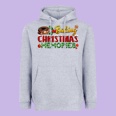 Baking Christmas Memories Heavyweight Hoodie Designed By Fadigitalartstudio
