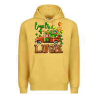 Antique Gold St. Patrick's Day loads of truck Premium Hoodie - OliviaCreatesArt
