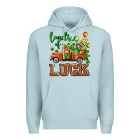 Blue Mist St. Patrick's Day loads of truck Premium Hoodie - OliviaCreatesArt