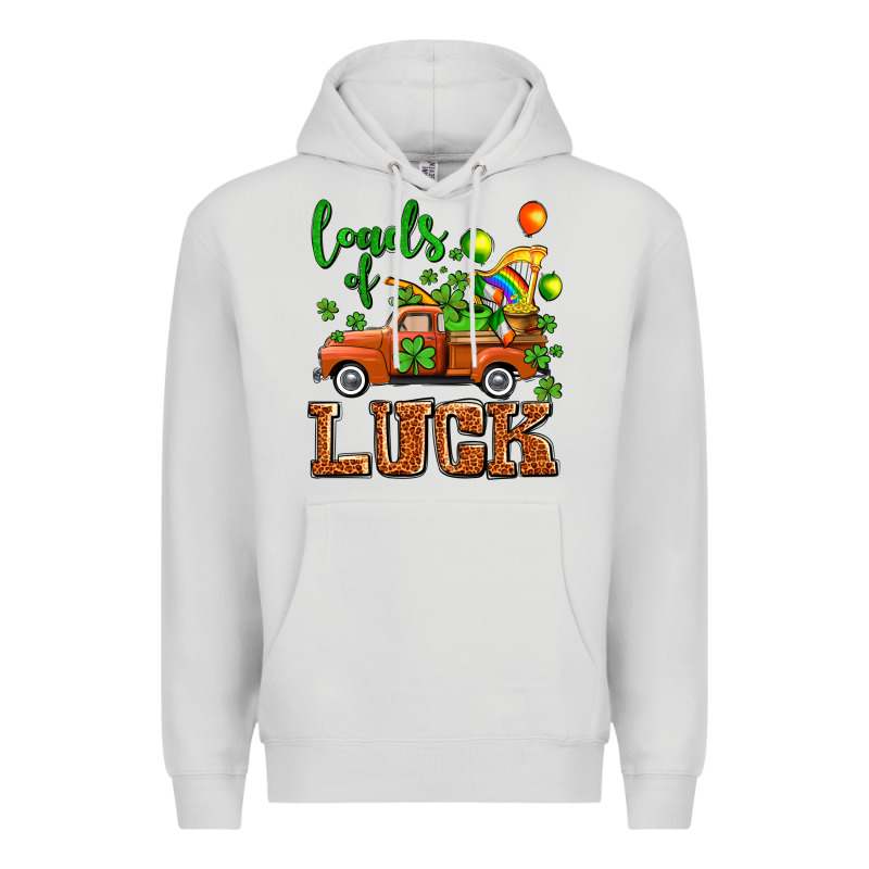 St. Patrick's Day Loads Of Truck Premium Hoodie by OliviaCreatesArt | Teevron