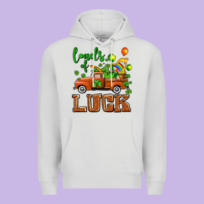 St. Patrick's Day Loads Of Truck Premium Hoodie Designed By Oliviacreatesart