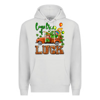 Dove Grey St. Patrick's Day loads of truck Premium Hoodie - OliviaCreatesArt