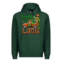Sports Green St. Patrick's Day loads of truck Premium Hoodie - OliviaCreatesArt
