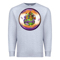 Heather Grey stay sweet earrings Premium Sweatshirt - BundleAndBundleShop