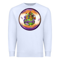 White stay sweet earrings Premium Sweatshirt - BundleAndBundleShop