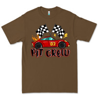 Cacao pit crew boys birthday race car Premium Tee - MaliasSmallBusiness