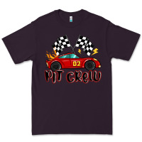 Plum pit crew boys birthday race car Premium Tee - MaliasSmallBusiness