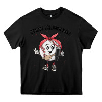 Black boujee ballpark babe Heavy Core Tee - MaliasSmallBusiness