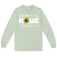 Matcha welcome to our Home Sunflower Long Sleeve Tee - Bettercallsaul