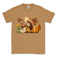 Toasted Coconut Fall Squirrel Classic Tee - LillyAllenDesigns