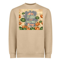 Mushroom all the plaid and pumpkin things Heavyweight Sweatshirt - TumblerDesignByShophia