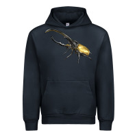 Navy Hercules Beetle Side Urban Hoodie - LillyAllenDesigns