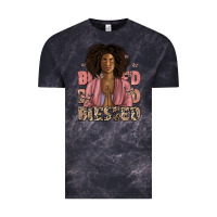 Cloud Black blessed black woman Vintage Tee - Artiststas