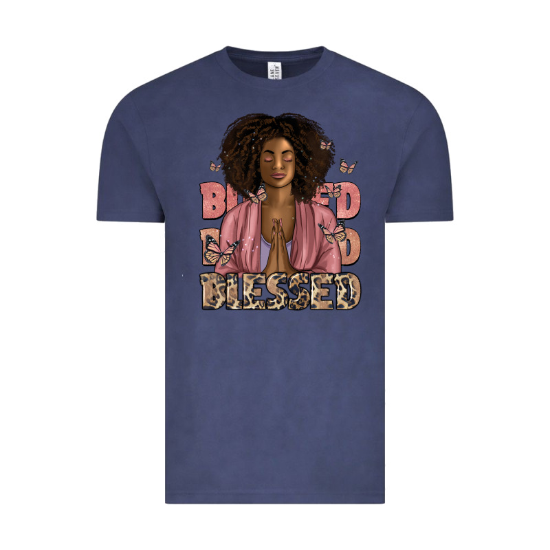 Blessed Black Woman Vintage Tee by Artiststas | Teevron