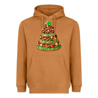 Meerkat chocolate christmas cookie cake Heavyweight Hoodie - FaDigitalArtStudio
