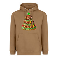 Toasted Coconut chocolate christmas cookie cake Heavyweight Hoodie - FaDigitalArtStudio
