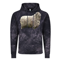 Cloud Black lincoln sheep Vintage Hoodie - LillyAllenDesigns