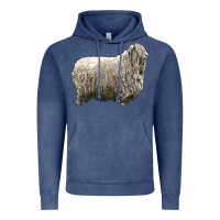 Vintage Denim lincoln sheep Vintage Hoodie - LillyAllenDesigns