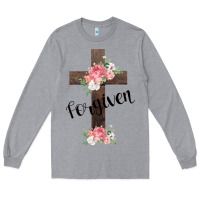 Heather Grey Forgiven Long Sleeve Tee - Bettercallsaul