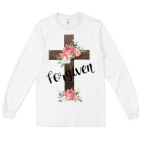 White Forgiven Long Sleeve Tee - Bettercallsaul