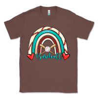 Chestnut Baseball Rainbow Classic Tee - RanaPortraitStore