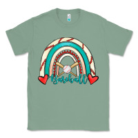 Sage Baseball Rainbow Classic Tee - RanaPortraitStore
