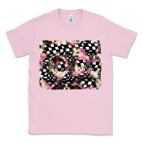 Bubblegum Pink cowhide racing backgraund Classic Tee - JahusDesignShop