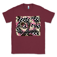Burgundy cowhide racing backgraund Classic Tee - JahusDesignShop