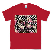 Red cowhide racing backgraund Classic Tee - JahusDesignShop