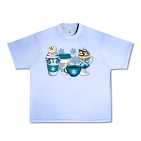 Grape Ice Winter Coffee Cups Urban Heavy Tee - Artiststas