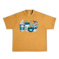Peanut Butter Winter Coffee Cups Urban Heavy Tee - Artiststas