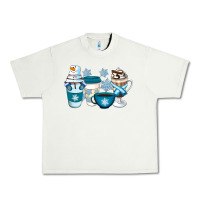 Pistachio Winter Coffee Cups Urban Heavy Tee - Artiststas