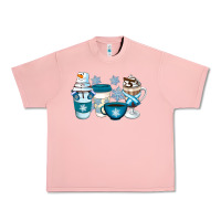 Salmon Winter Coffee Cups Urban Heavy Tee - Artiststas