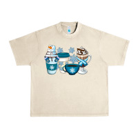 Sandshell Winter Coffee Cups Urban Heavy Tee - Artiststas
