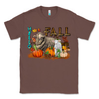 Chestnut Hello Fall Merino Wool Sheep Classic Tee - LillyAllenDesigns