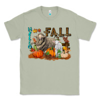 Matcha Hello Fall Merino Wool Sheep Classic Tee - LillyAllenDesigns